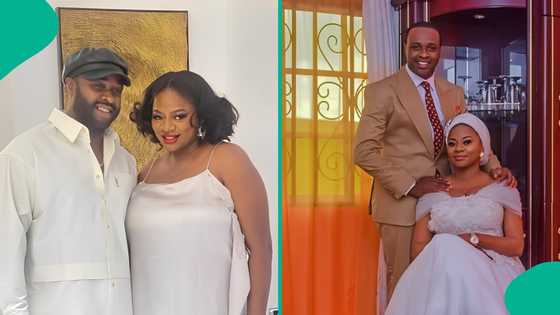 Femi Adebayo's ex, Iyanaladuke, breaks silence after family member defended actor: “False narrative”