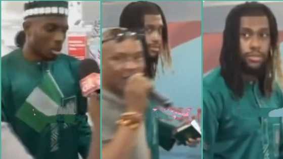 "AFCON 2023": Victor Osimhen and Alex Iwobi embarrass journalist over 'insensitive' question