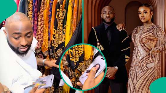 Davido storms Kano: Video OBO shopping for Abayas for wife Chioma in Northern Nigeria trends