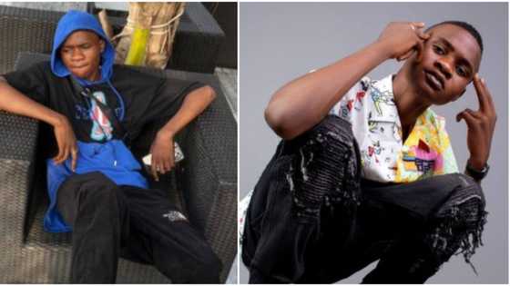 I'm an artiste: Starboy Ahmed pleads as he breaks down in tears while police harassed him, Nigerians react