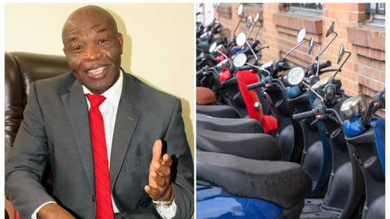 Nigerian man invents Electric motorcycles in Uganda, gets Presidential applause