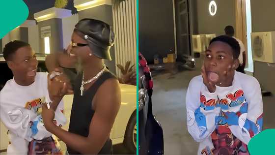 Peller meets with Wizkid's replica, shares singer's impact on him, video trends: "Low budget Popsy"