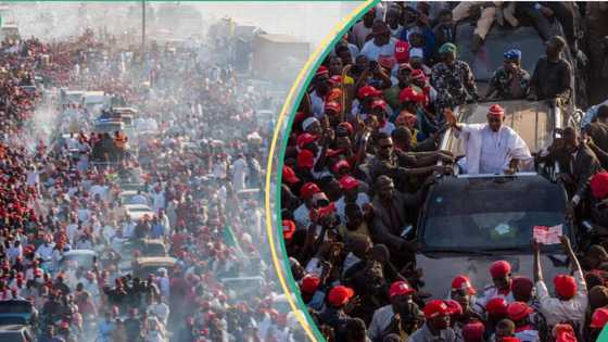 Abba ya nunawa duniya masoyansa a Kano da ya dawo bayan hukuncin Kotun Koli