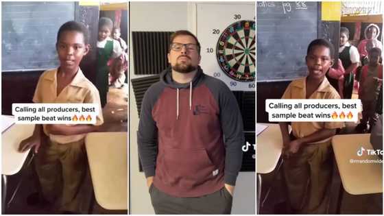 Boy in school uniform with voice like Akon & Kingston becomes viral sensation, oyinbo man remixes his song