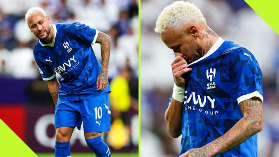 Sad video shows Neymar completely devastated after suffering another injury for Al Hilal