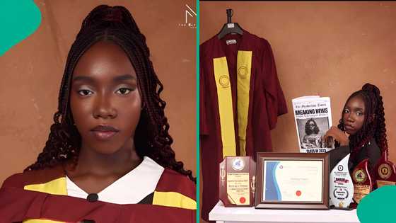 UNILAG mass communication graduate misses first class by 0.03, shares emotional reaction