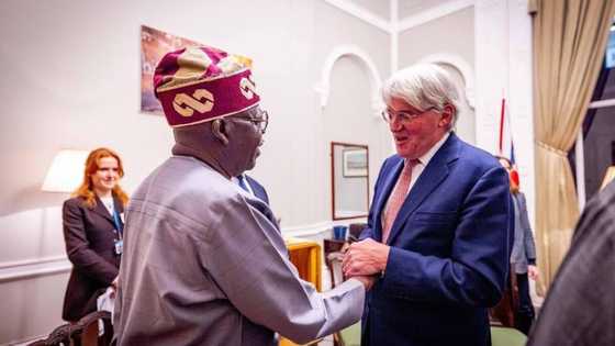 2023 presidency: After Chatham House outing, Tinubu holds closed-door meeting with UK minister