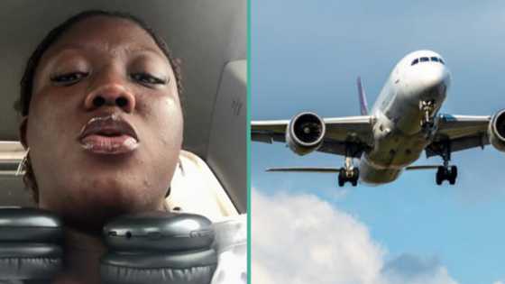 Nigerian lady almost in tears as she forgets international passport on day of relocation, Video goes viral