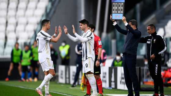 Juventus boss Pirlo reveals the amazing thing Ronaldo did after being removed in Juventus win over Inter Milan