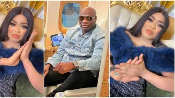 Lawsuit na your mate? Funny reactions as Bobrisky begs Mompha after socialite vowed to sue him for N1 billion