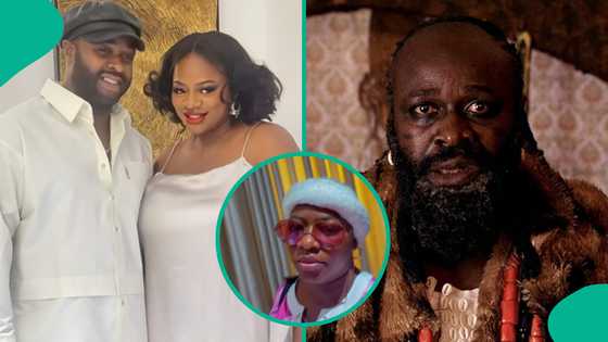 Femi Adebayo's estranged wife breaks silence with Jagun Jagun soundtrack after alleged voice notes
