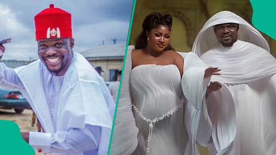 Baba Ijesha, wife Luminee face criticism as Aso Ebi price for baby's naming ceremony trends