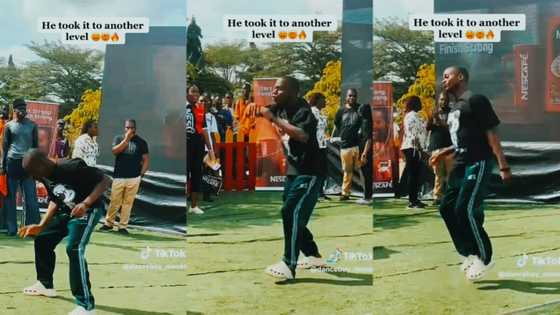 "E for energy": Man on crocs dances like a pro at an event, video Goes viral on TikTok