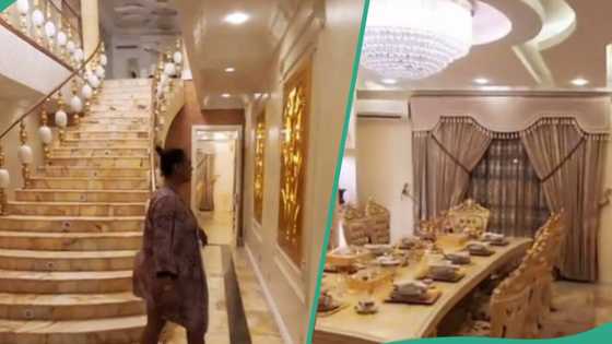 “I will never be poor”: Nigerian lady’s mansion with superb interior designs sparks reaction