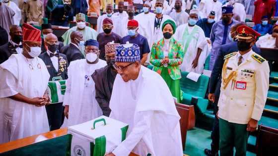 BREAKING: National Assembly transmits 2022 budget to Buhari for assent 3 days to New Year