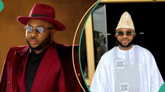 Olakunle Churchill shows off his latest acquisition worth millions, celebrities react: "Very demure"