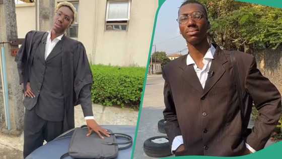 “The suit and shoe I use belonged to my grandpa”: Skitmaker Layi Wasabi says, fans react to video