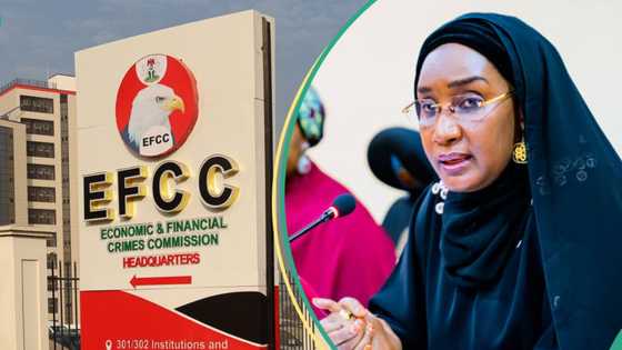 Kotu ta yi fatali da bukatar Sadiya Umar Farouq a shari'arta da hukumar EFCC
