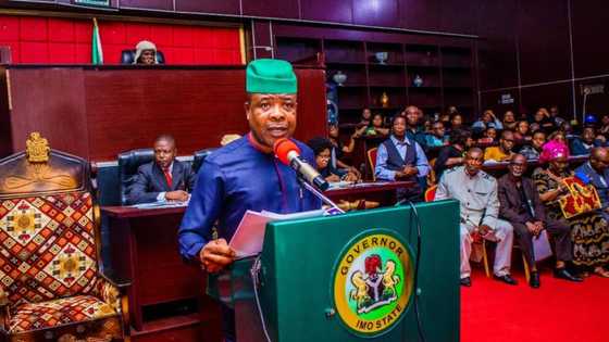 Former Imo governor Ihedioha planning to defect to APGA? PDP reacts, sends message to Uzodimma