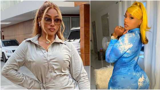 "When yansh is too much": Reactions as Burna's ex Stefflon Don rips her pants while shaking backside at event