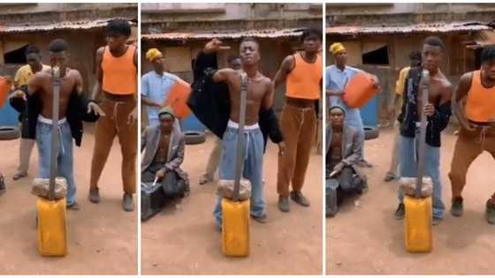 Young Men put up vibrant display as they perform old Wizkid songs in viral video, people love it