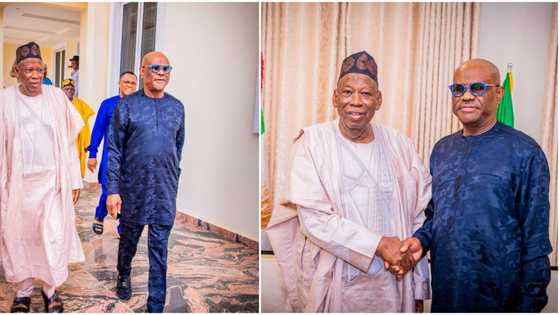 “Zai Karfafa Jam’iyyarmu”: Ganduje Ya Magantu a Kan Shirin Sauya Shekar Wike Daga PDP Zuwa APC