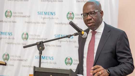 Obaseki removes Oshiomhole’s nephew, 7 others from his government