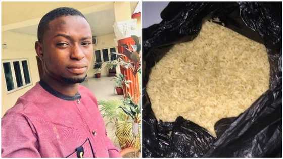 Covid-19 lockdown: How my landlord gave all of us packs of rice - Student reveals (photos)