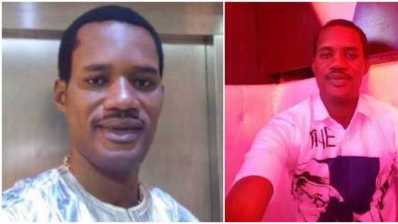 "Go and sin no more": Toyin Abraham's ex Seun Egbegbe spotted in church days after release from prison