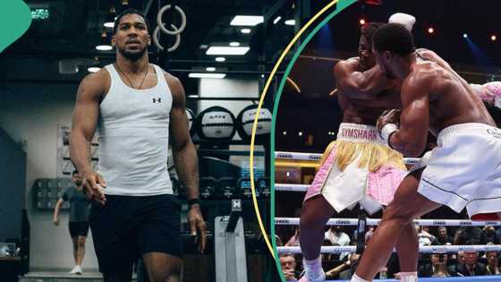 "Na rubbish be dis o": Fans react after Anthony Joshua snubbed Nigerians in his victory speech