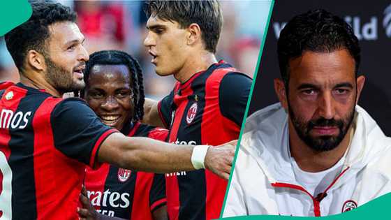 Chukwueze sends bold message to AC Milan coach Amorim after Man United friendly
