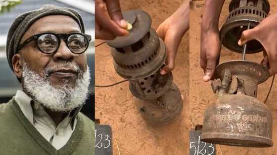 "I want to buy it for N11.5 million": Man looks for olden days German gas lamp made in 1875, offers huge price