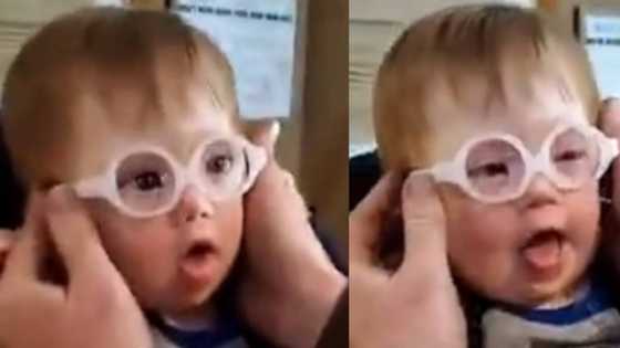 Adorable video shows priceless reaction by a boy when he saw his dad for the first time