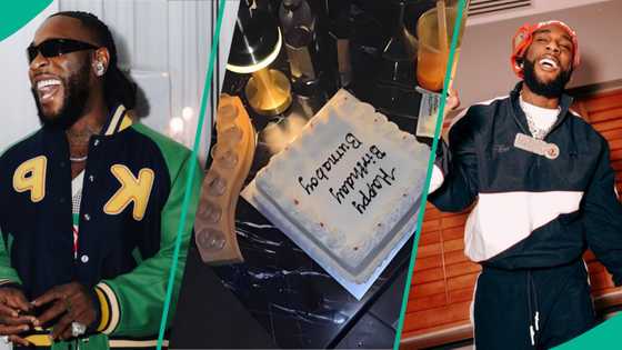 Rare clip of Burna Boy celebrating 33rd birthday surfaces, spurs comments: "Greatest to ever do it"