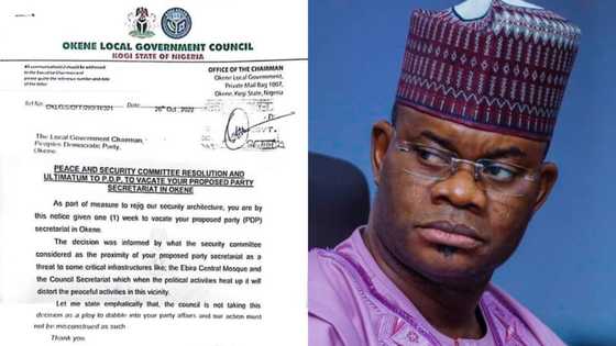 2023: Gwamnan Kogi, Yahaya Bello Ya Rufe Ofishin PDP A Okene, Mutane Sun Yi Martani