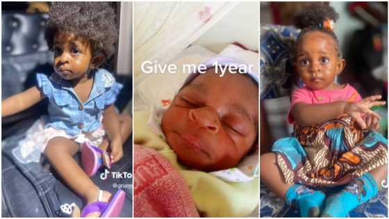 Baby with "big nose" becomes beautiful girl after 1 year, her transformation video stirs reactions