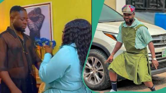 "Why Wizkid wants to act": Man reacts to Itele's raunchy movie scene with a lady, clip goes viral