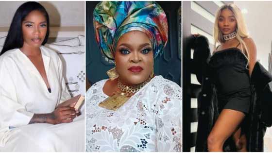 "Everybody is calling me Tiwa Savage": Angry Allwell Ademola laments about how she's being treated outside