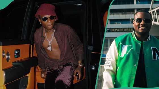 DJ Tunez's response to Wizkid's video on a plane gets many talking: "Wizkid omo werey"