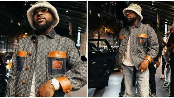 Nigerian singer Davido splashes over N1.6m on Gucci ensemble