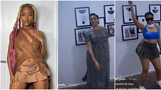 "She looks young and fresh": Ayra Starr's mum rocks mini skirt, crop top like daughter in cute video