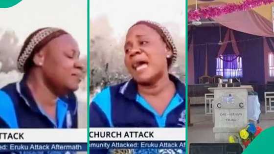 Kwara church attack: Mother breaks silence after child was abducted during incident, weeps