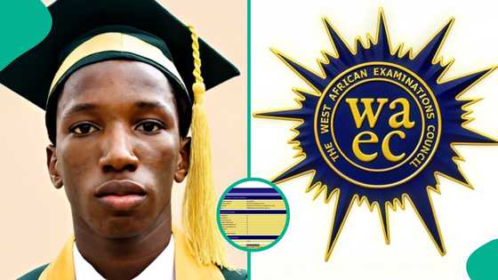 Boy who scored 297 in JAMB gets A1 in all 9 WAEC 2026 subjects, father's reaction stirs emotions