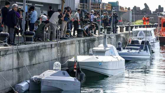 Taiwan tests sea drones as China keeps up military pressure