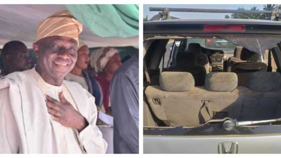 Prominent APC senator escapes assassination attempt (photos)