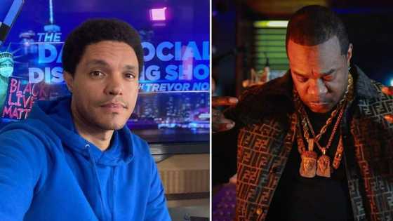 Trevor Noah’s huge fanboy moment with Busta Rhymes: Grammy host raps ‘Party Is Goin’ On Over Here’ in video