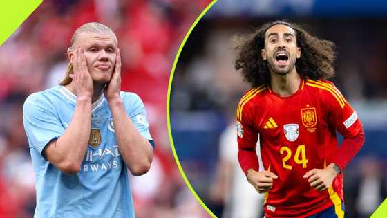 Marc Cucurella's Subtle Dig at Erling Haaland During Spain’s Euro Celebration: Video