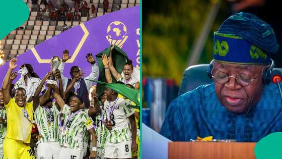 "Declare public holiday": Nigerian woman appeals to President Tinubu after Super Falcons' win vs Morocco
