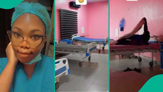 "Sleep mode activated": Nurse on night shift shows what she did after realising she had no patients