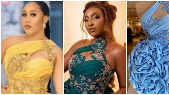 Who rocked it better? Nigerian fashionistas replicate gorgeous ruffle mini dress